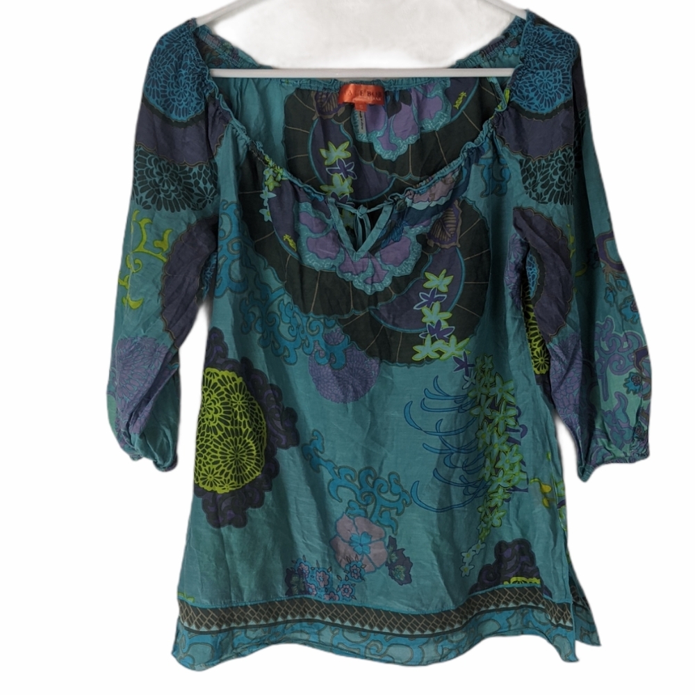 Hale Bob Boho Peasant Top